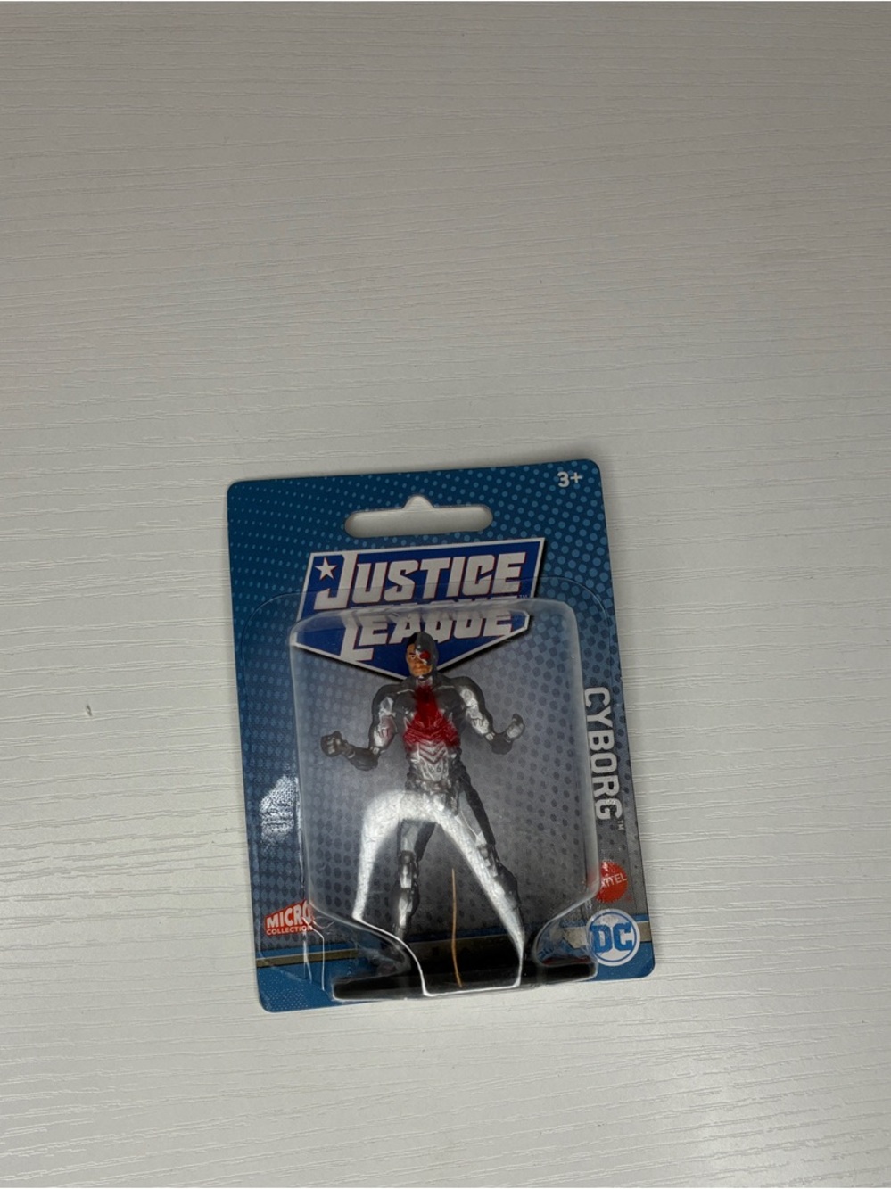 Mattel Justice League Cyborg Action Figure - Silver, Red, Blue